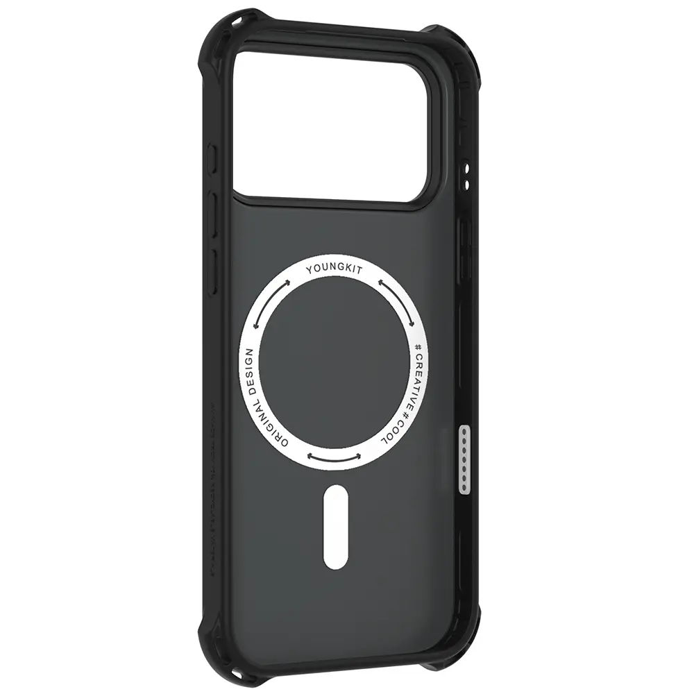 iPhone 17 Pro Max Mat Renkli Kılıf - Youngkit True Color Serisi