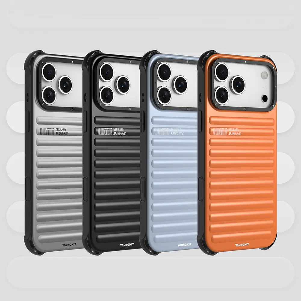iPhone 17 Pro Max Mat Renkli Kılıf - Youngkit True Color Serisi