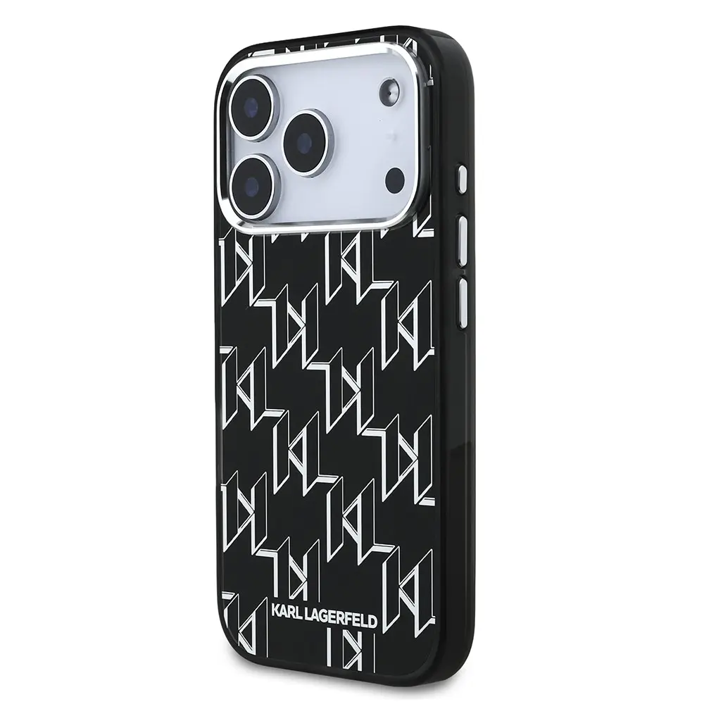 iPhone 17 Pro Max MagSafe Uyumlu Kılıf - Karl Lagerfeld IML Monogram