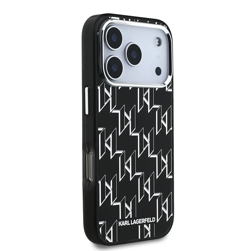 iPhone 17 Pro Max MagSafe Uyumlu Kılıf - Karl Lagerfeld IML Monogram