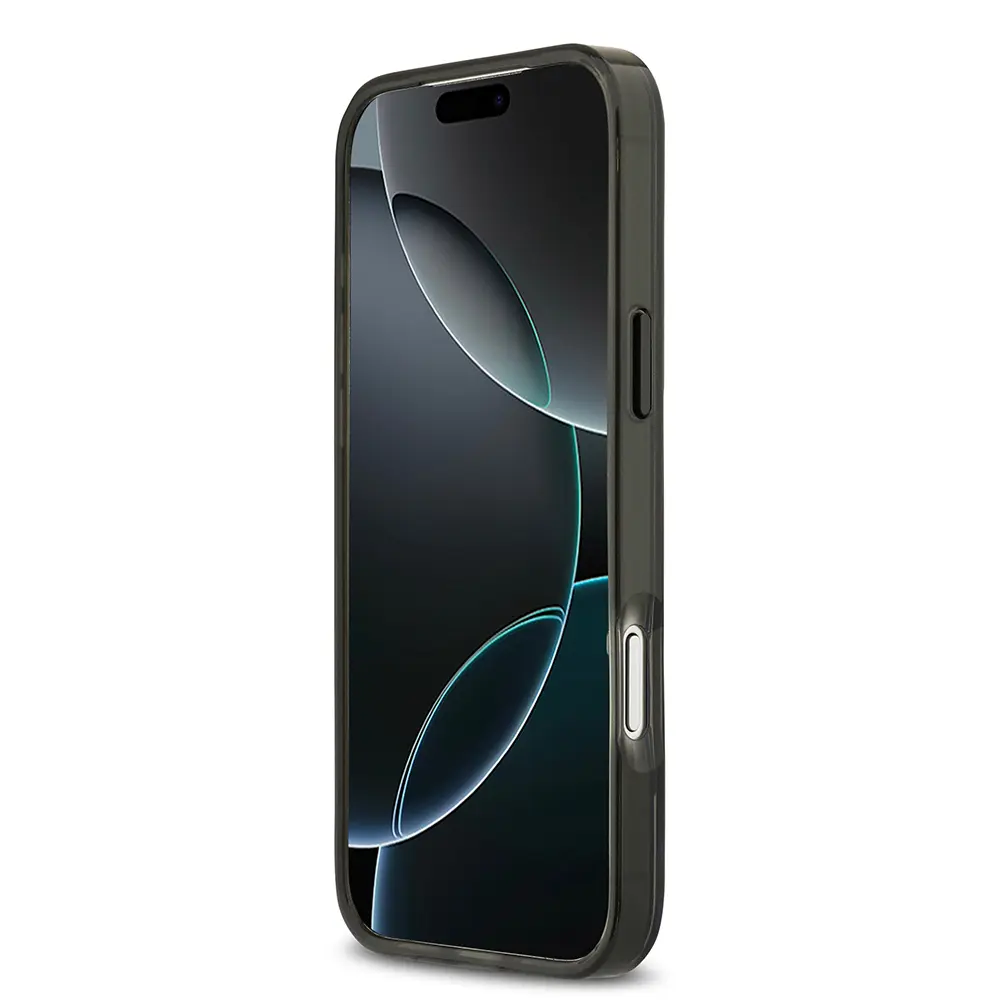 Apple iPhone 17 Pro Max Kılıf BMW Orjinal Lisanslı M-safe Şarj Özellikli Metal Buton Tasarımlı IML Baskılı M Dizayn Kapak
