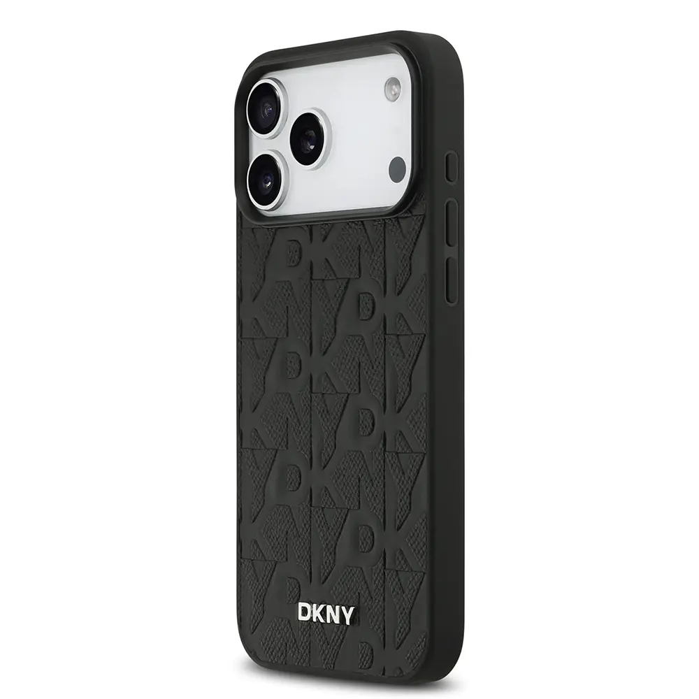 iPhone 17 Pro Max MagSafe Uyumlu Kılıf - DKNY Lisanslı Grid Pattern