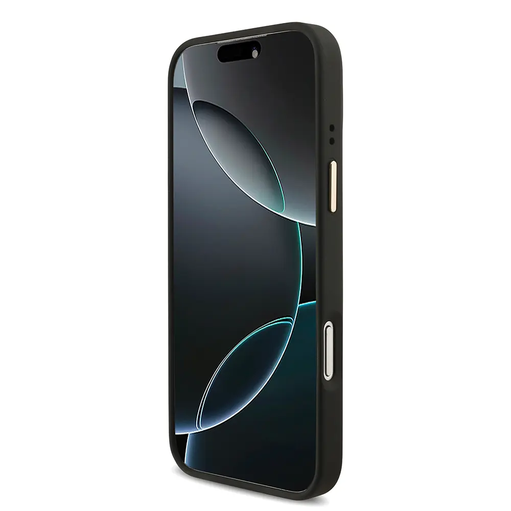 iPhone 17 Pro Max Askılı Kılıf, Büyük Metal Logolu - Guess 4G