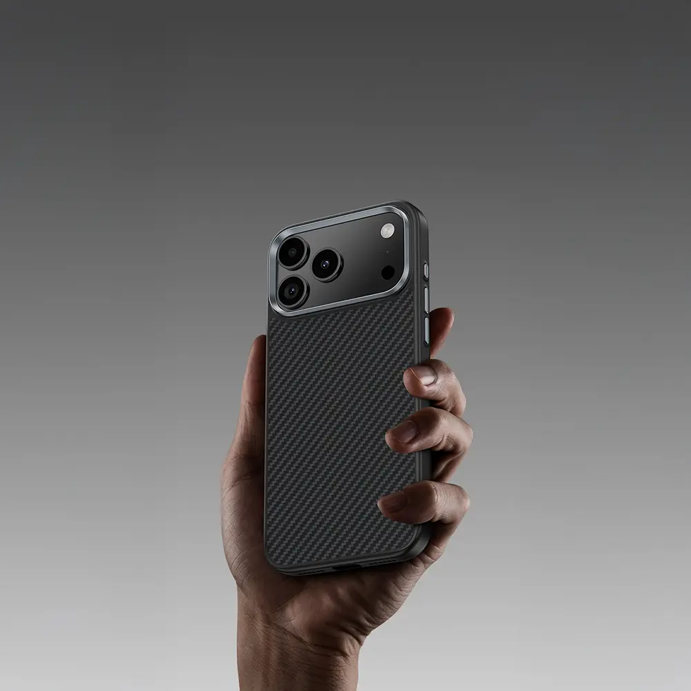 iPhone 17 Pro Max MagSafe Uyumlu Kılıf - Benks Hybrid ArmorPro 600D Kevlar
