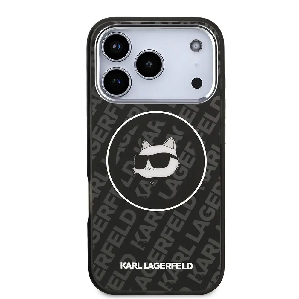 iPhone 17 Pro Max Kılıf, Lisanslı IML Baskılı Choupette Heads Kapak - Karl Lagerfeld