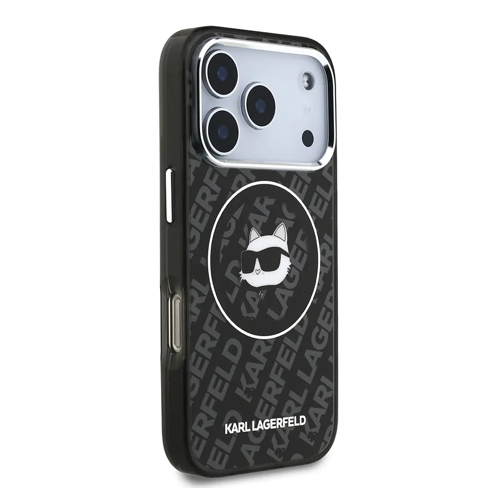 iPhone 17 Pro Max Kılıf, Lisanslı IML Baskılı Choupette Heads Kapak - Karl Lagerfeld