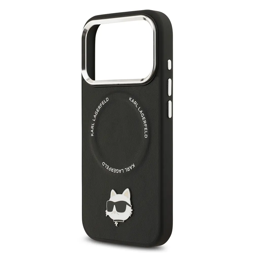iPhone 17 Pro Max MagSafe Uyumlu Choupette PU Deri Kılıf - Karl Lagerfeld