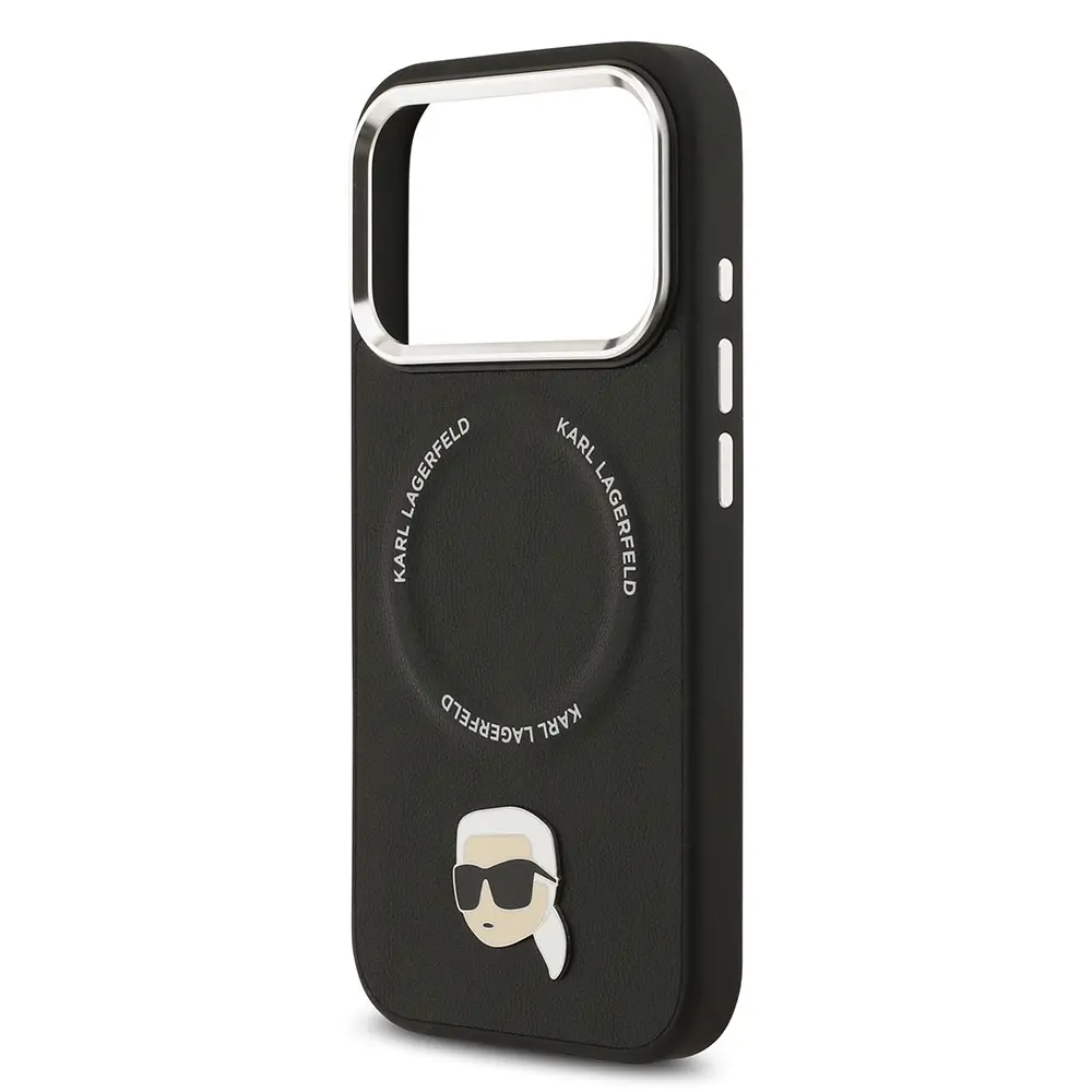 iPhone 17 Pro Max MagSafe Uyumlu PU Deri Kılıf - Karl Lagerfeld