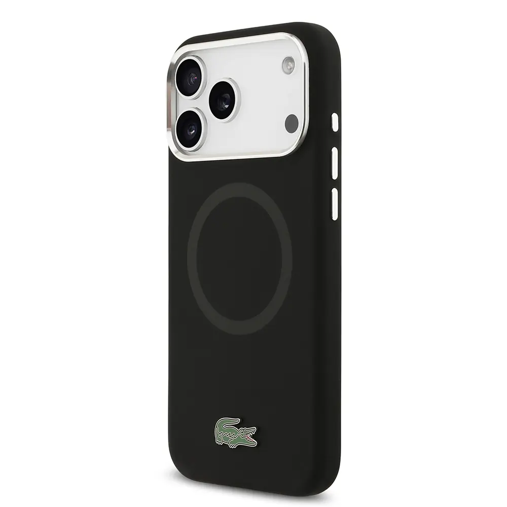iPhone 17 Pro Max MagSafe Uyumlu Silikon Kılıf - Lacoste İkonik Logolu