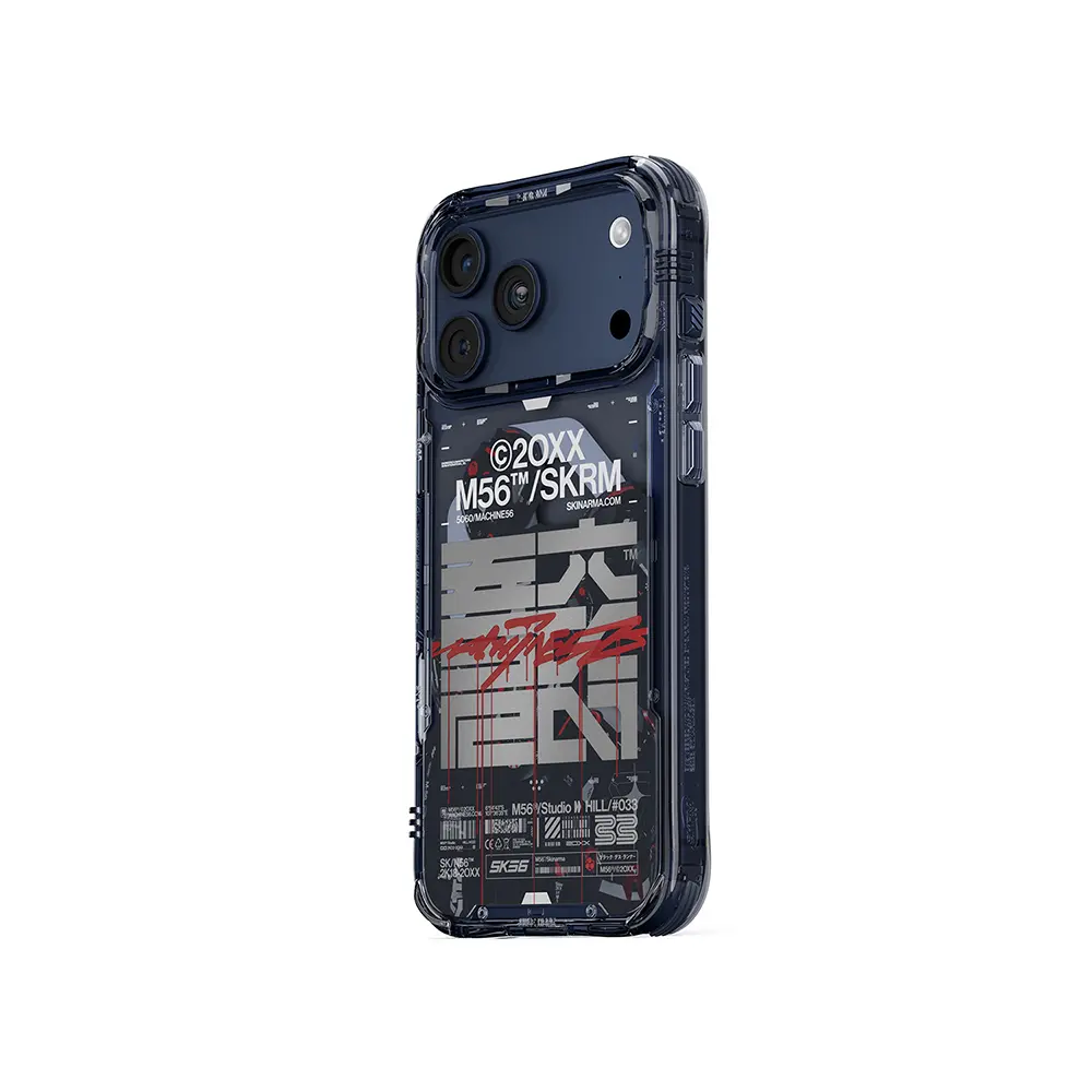 iPhone 17 Pro Max MagSafe Uyumlu IML Baskılı Kılıf - Skinarma X M56