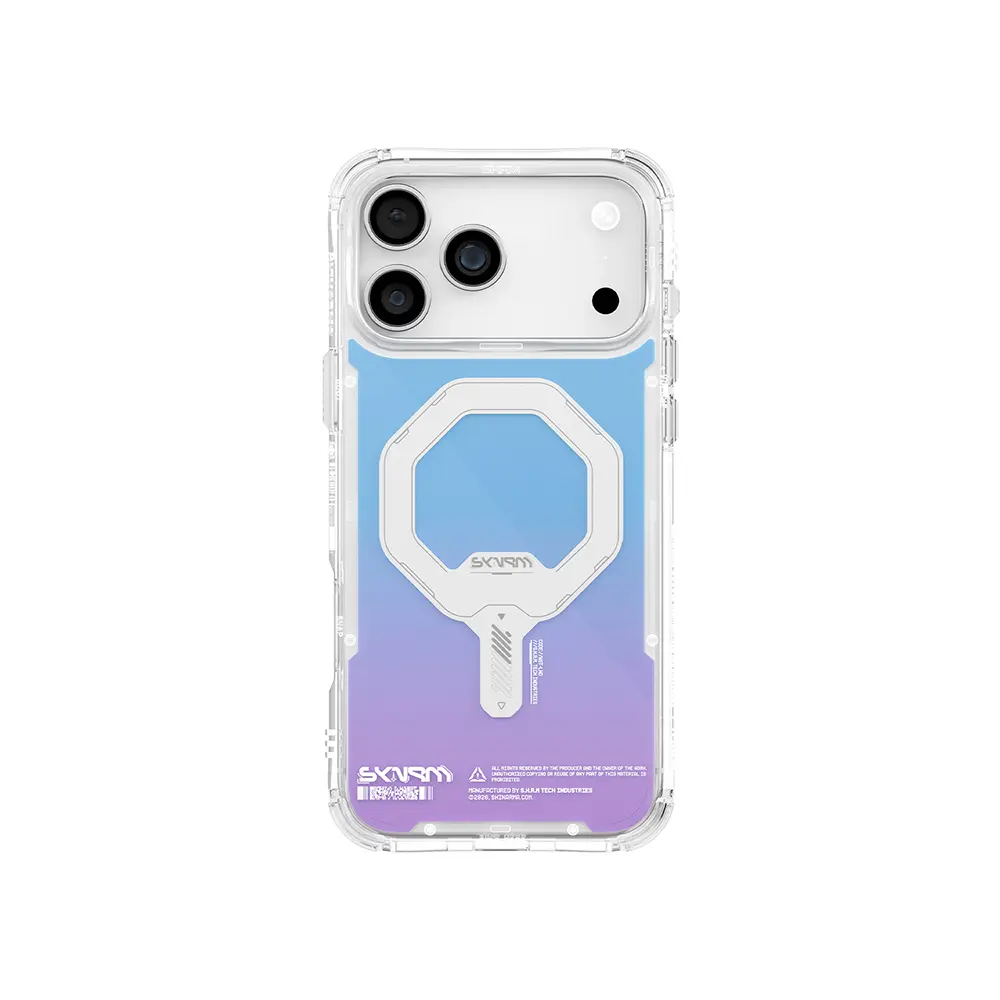 iPhone 17 Pro Max MagSafe Uyumlu Holografik Kılıf - Skinarma MYST