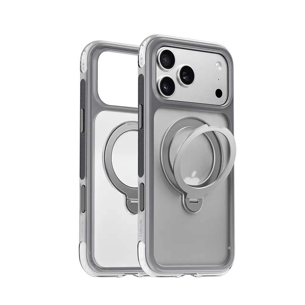iPhone 17 Pro Max MagSafe Uyumlu Standlı Kılıf - Wiwu AeroShield Ultra AS-203
