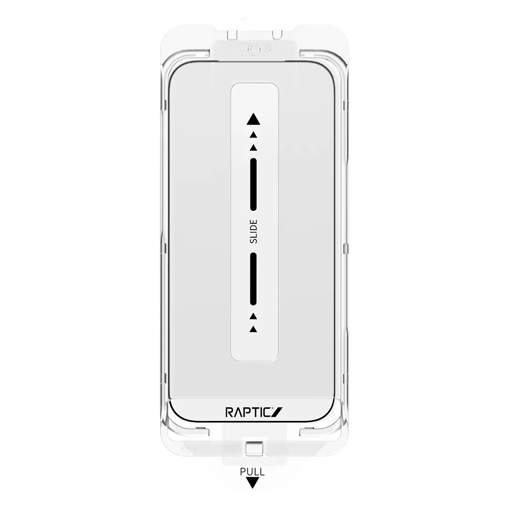 iPhone 17 Pro Max 2.5D Ekran Koruyucu, 2 Adet ve Uygulama Aparatlı - Raptic Air Glass