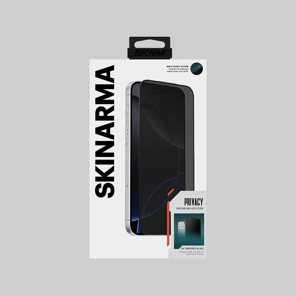 Apple iPhone 17 Pro Max Skinarma 0.33mm Antidust Privacy Cam Ekran Koruyucu
