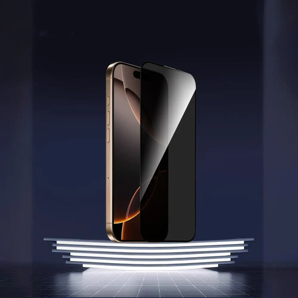iPhone 17 Pro Max iPrivacy Temperli Cam Ekran Koruyucu - Wiwu GT-028
