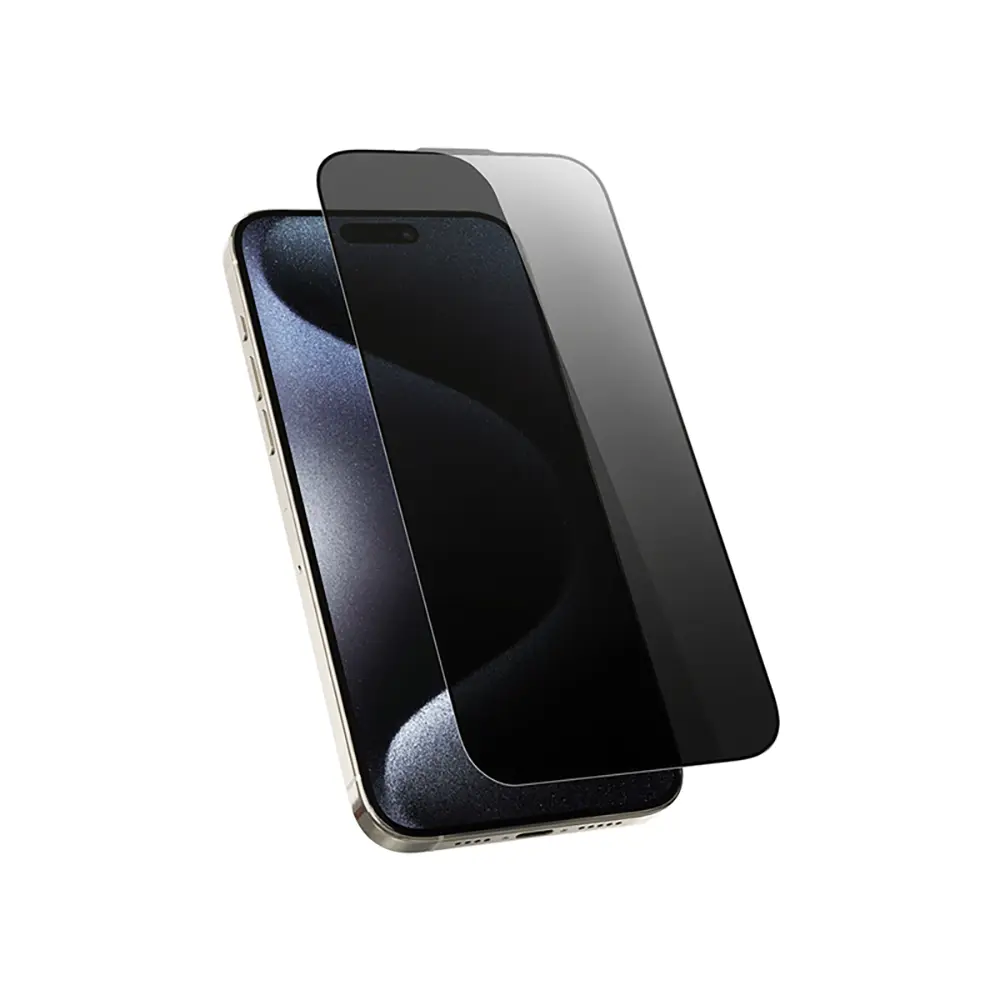 iPhone 17 Pro Max Gizlilik Filtreli Temperli Cam Ekran Koruyucu - Wiwu Wi-SQ009