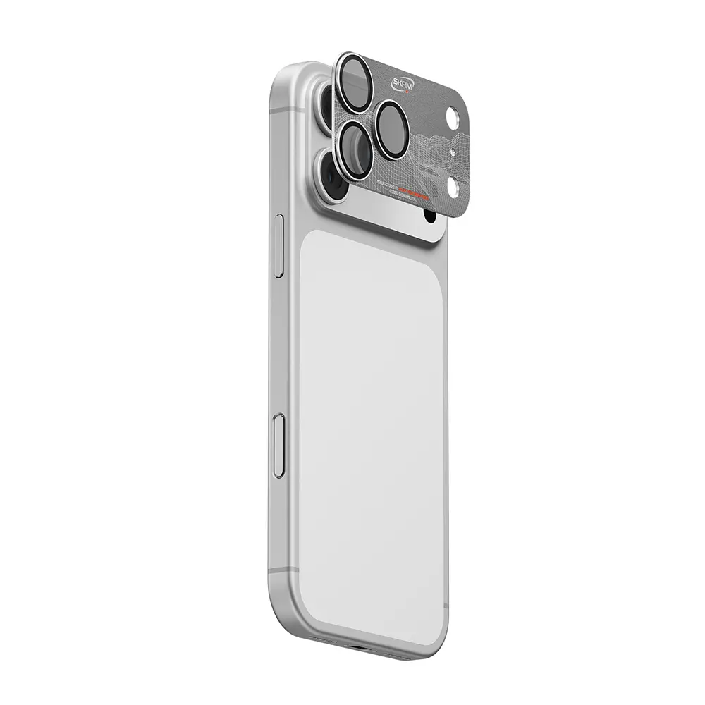 iPhone 17 Pro Kamera Lens Koruyucu, Alüminyum Kaplamalı - Skinarma Sonix