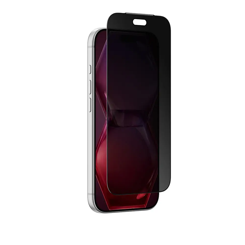 iPhone 18 Pro Gizlilik Filtreli Mat Temperli Cam Ekran Koruyucu - Amazingthing Titan Privacy Matte