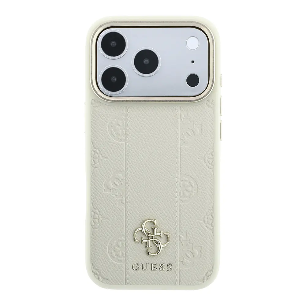 iPhone 18 Pro MagSafe Uyumlu Şeritli Peony Kılıf - Guess Lisanslı