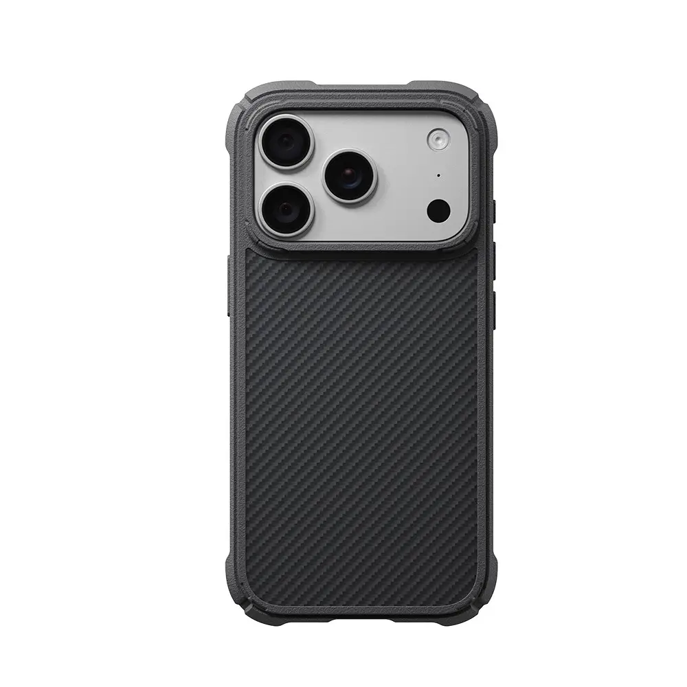 iPhone 18 Pro MagSafe Uyumlu 600D Aramid Fiber Kılıf - Pitaka Cairn