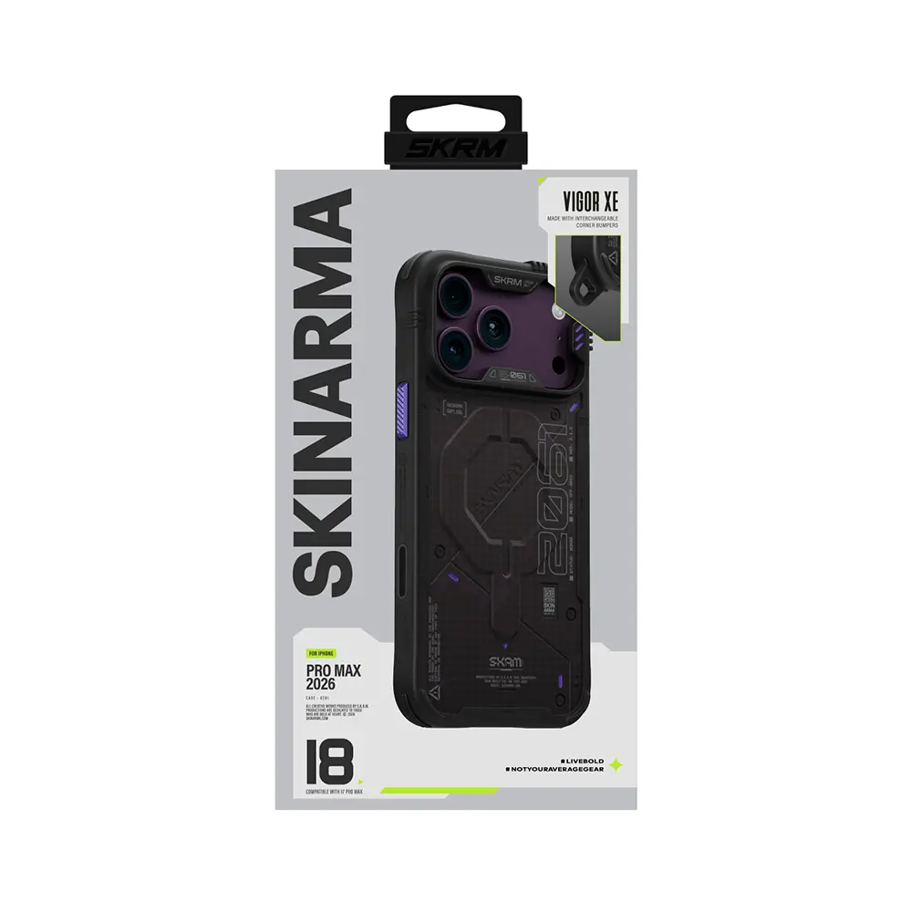 iPhone 18 Pro MagSafe Uyumlu Airbag Tasarımlı Kılıf - Skinarma Vigor XE