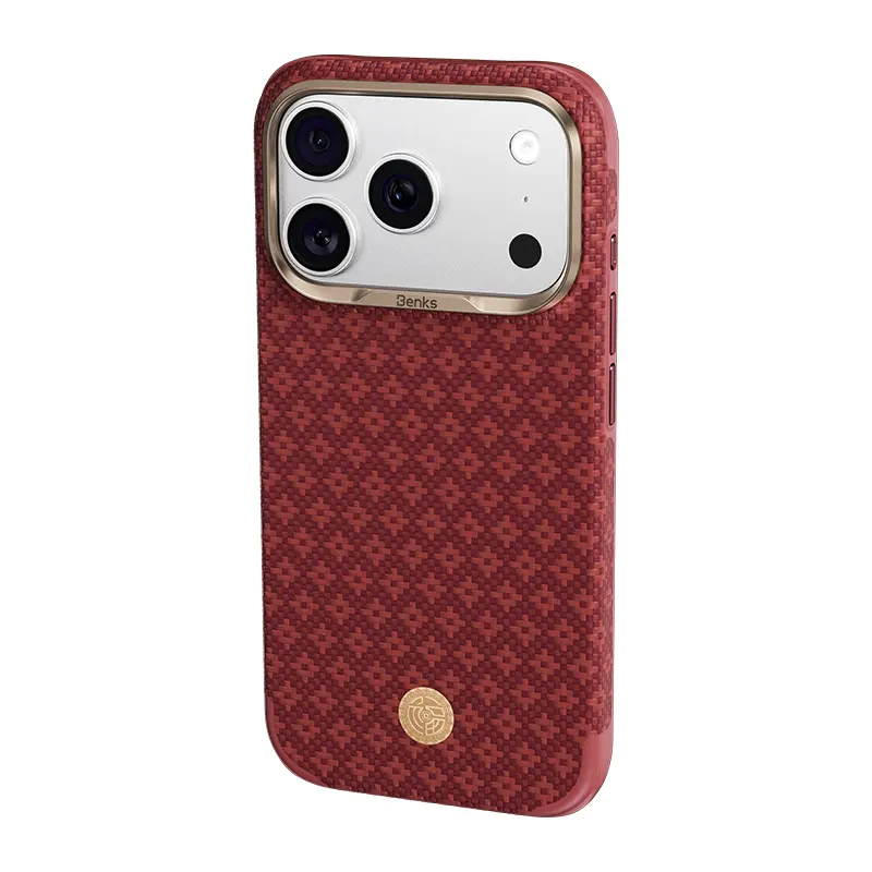 iPhone 18 Pro MagSafe Uyumlu Kevlar Kılıf - Benks ArmorPro ArmorEdge X9