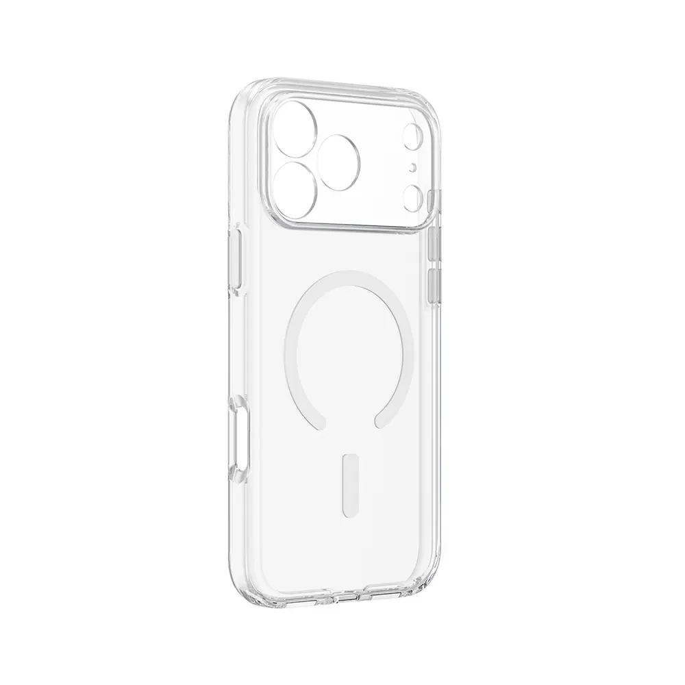 iPhone 18 Pro MagSafe Uyumlu Kamera Korumalı Şeffaf Kılıf - Amazingthing Minimal Lens