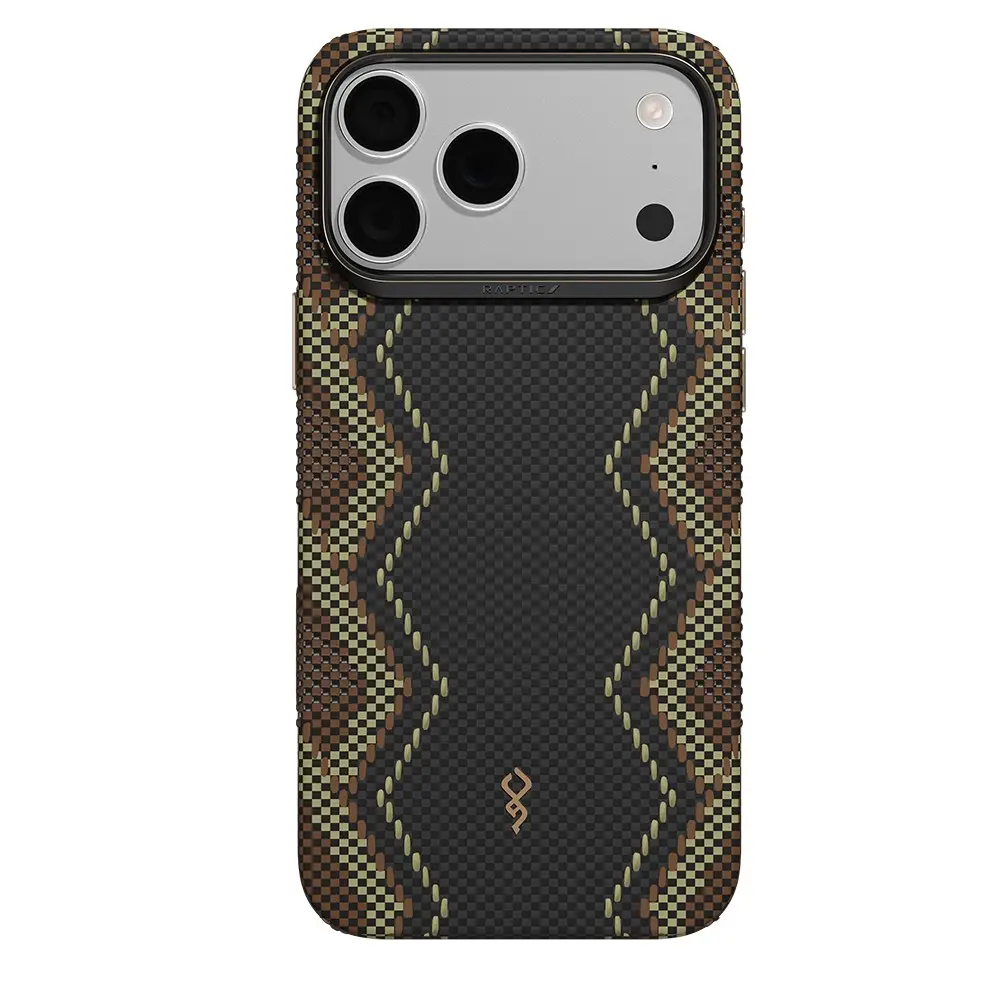 iPhone 18 Pro MagSafe Uyumlu Aramid Karbon Kılıf - Raptic Scepter