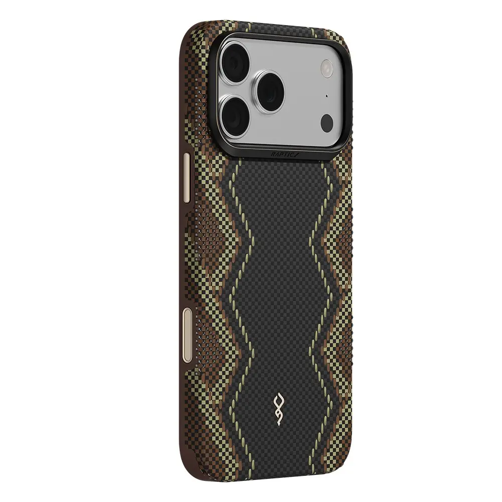 iPhone 18 Pro MagSafe Uyumlu Aramid Karbon Kılıf - Raptic Scepter