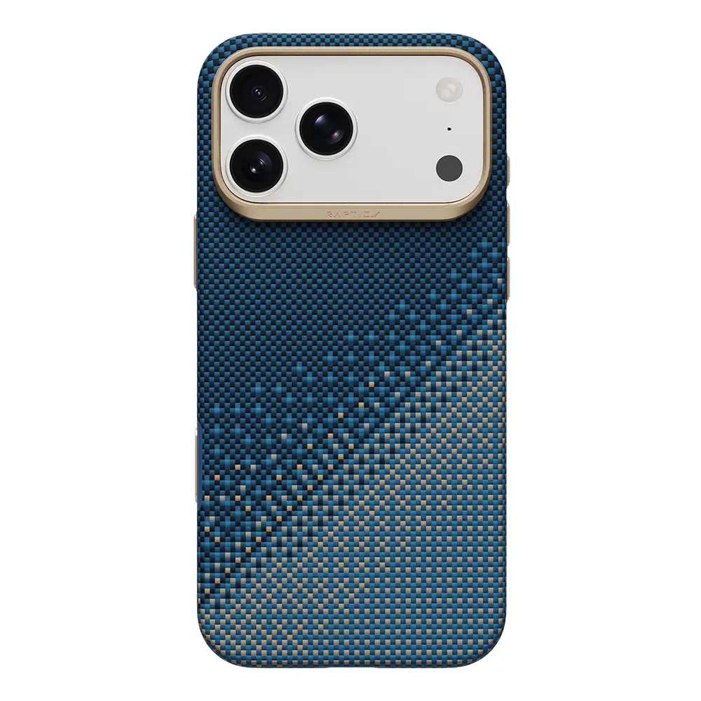 iPhone 18 Pro MagSafe Uyumlu Aramid Fiber Kılıf - Raptic Dual Serenity