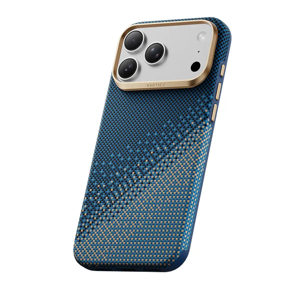 iPhone 18 Pro MagSafe Uyumlu Aramid Fiber Kılıf - Raptic Dual Serenity