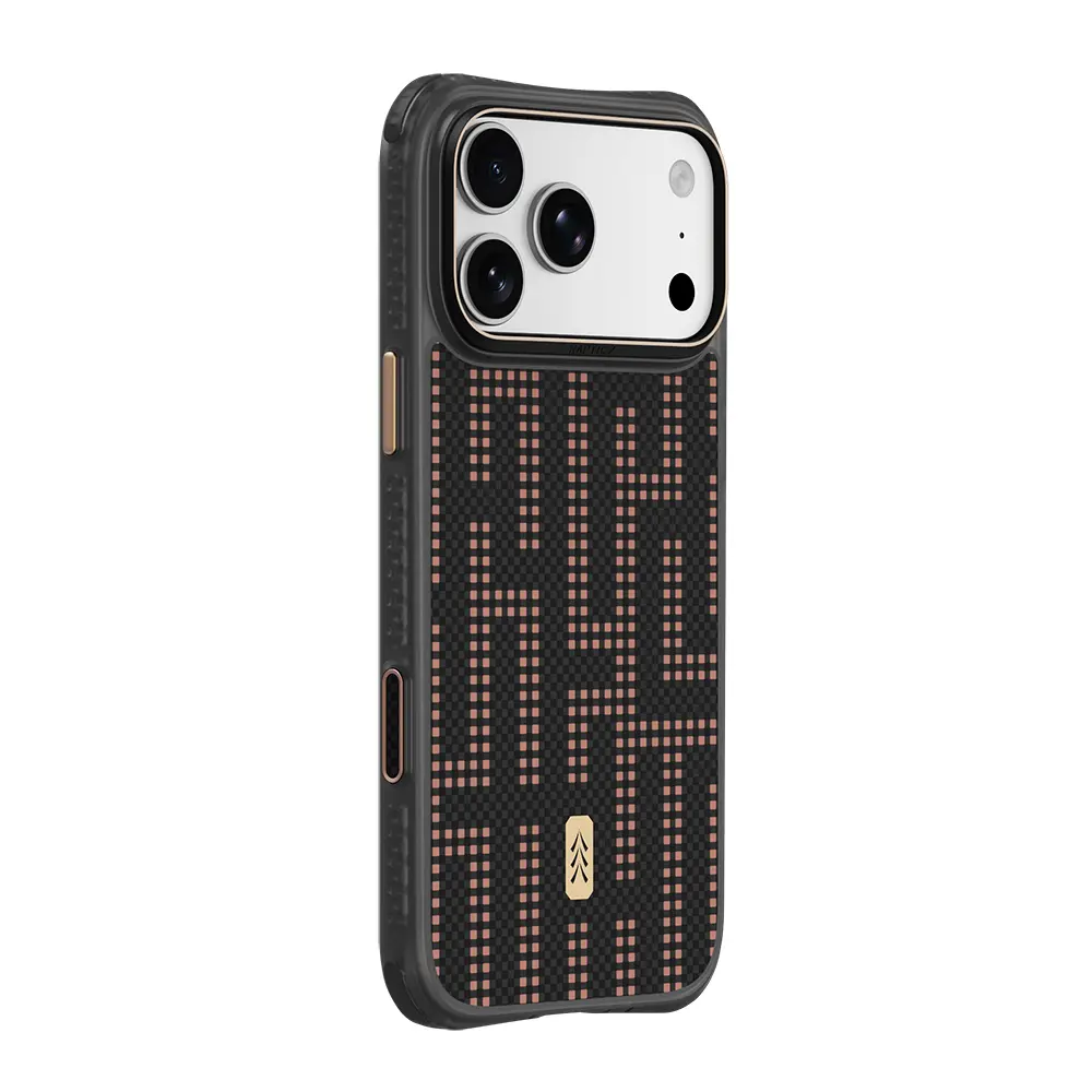 iPhone 18 Pro MagSafe Uyumlu Aramid Kılıf - Raptic Dual Grid