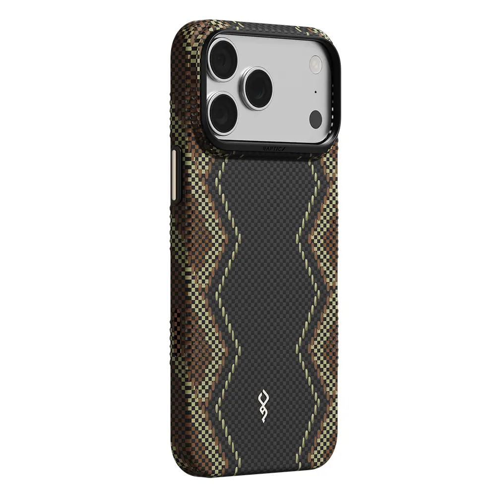 iPhone 18 Pro MagSafe Uyumlu Kılıf - Raptic Aramid Skin Scepter