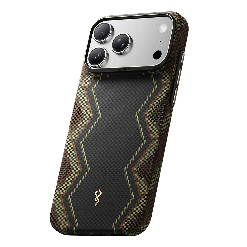 iPhone 18 Pro MagSafe Uyumlu Kılıf - Raptic Aramid Skin Scepter