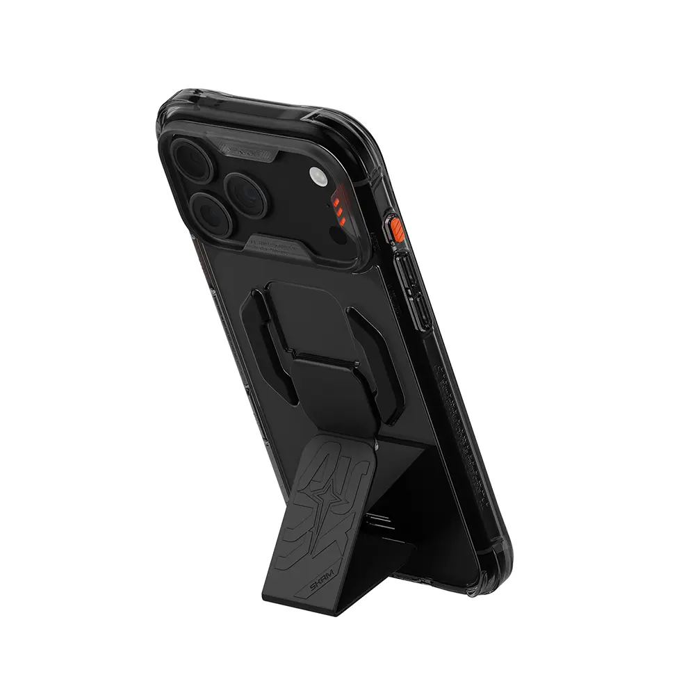 iPhone 18 Pro MagSafe Uyumlu Standlı Kılıf - Skinarma Helio