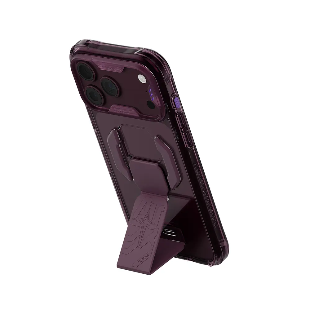 iPhone 18 Pro MagSafe Uyumlu Standlı Kılıf - Skinarma Helio
