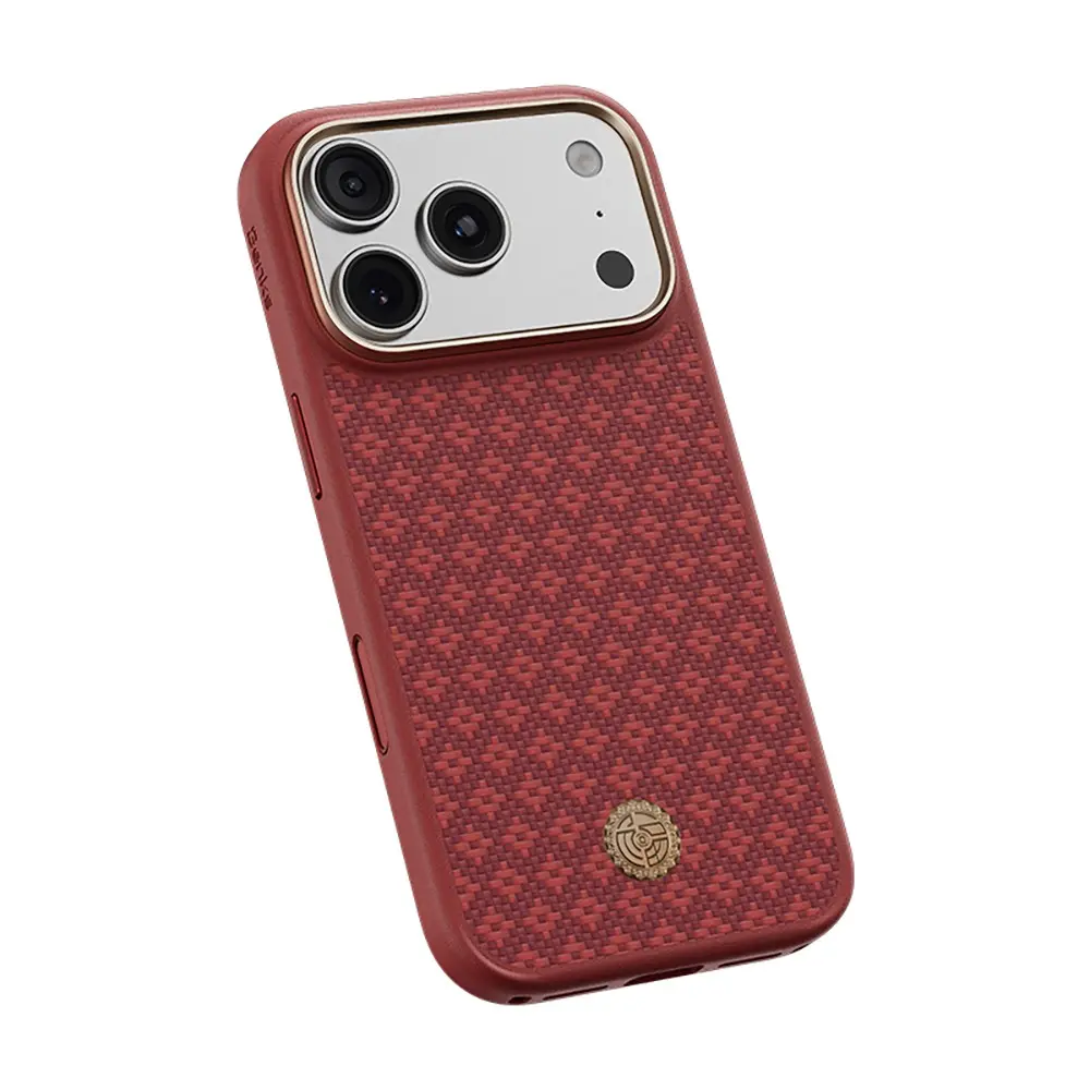 iPhone 18 Pro MagSafe Uyumlu Kevlar Kılıf - Benks ArmorPro ArmorGrid
