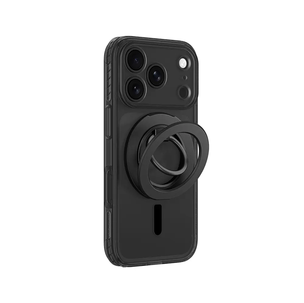 iPhone 18 Pro MagSafe Uyumlu Yüzük Standlı Kılıf - Amazingthing Titan Pro Grip Ring