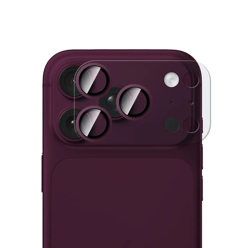 iPhone 18 Pro Max Safir Kamera Lens Koruyucu, 9H Yansıma Önleyici - CaseWorld Alloy Sapphire