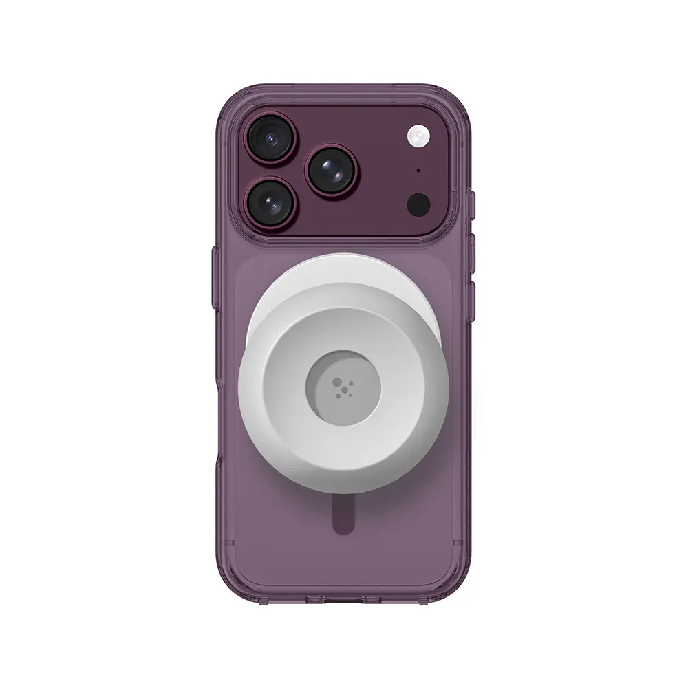 iPhone 18 Pro Max MagSafe Uyumlu Şeffaf Kılıf, Type-C Kulaklık ve Standlı Set - AmazingThing Minimal