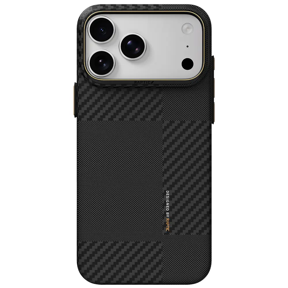 iPhone 18 Pro Max MagSafe Uyumlu Aramid Fiber Kılıf - Raptic Geotik