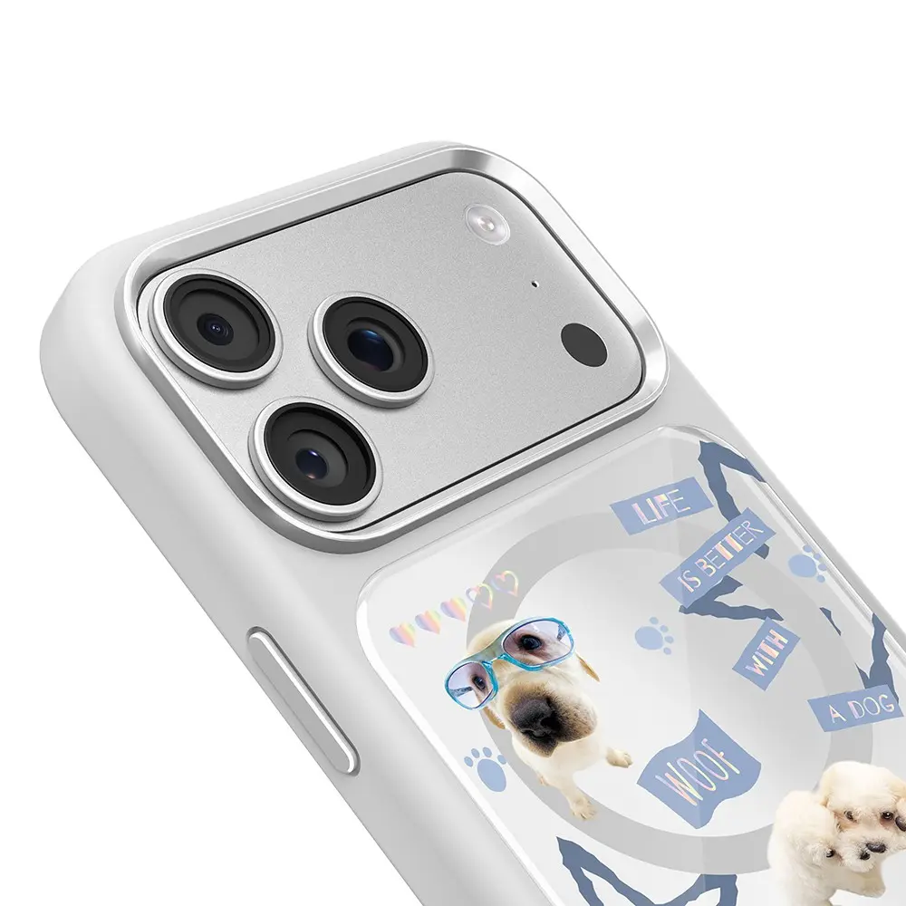 iPhone 18 Pro Max MagSafe Uyumlu Silikon Kılıf - Mutural The Dog