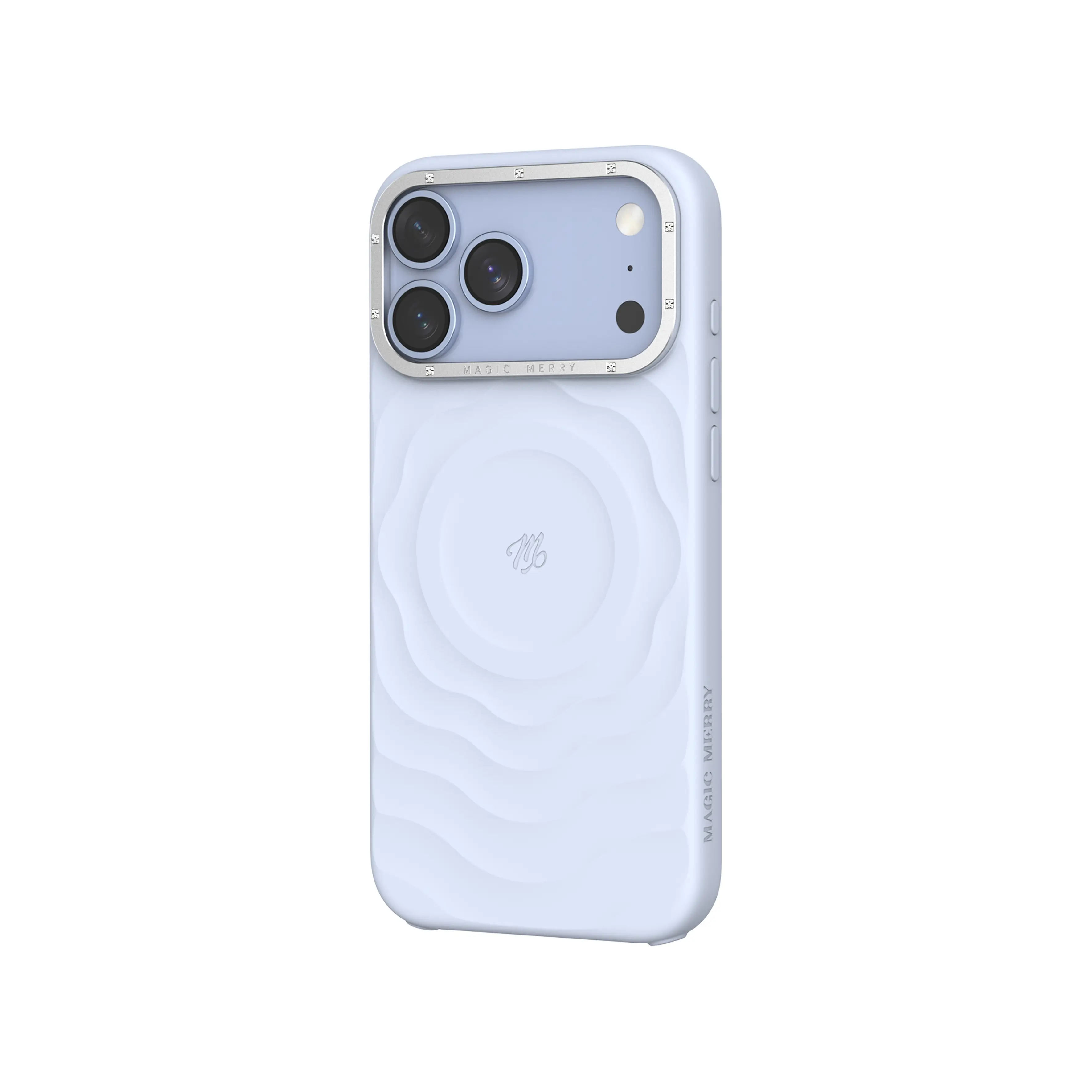 iPhone 18 Pro Max MagSafe Uyumlu Kılıf - Wiwu Magic Merry Blossom Drift