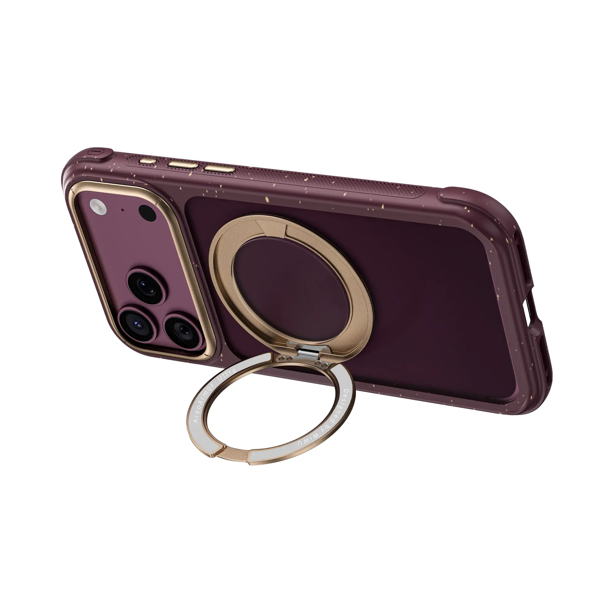 iPhone 18 Pro Max MagSafe Uyumlu Standlı Kılıf - Wiwu AeroArmor Ultra AA-203