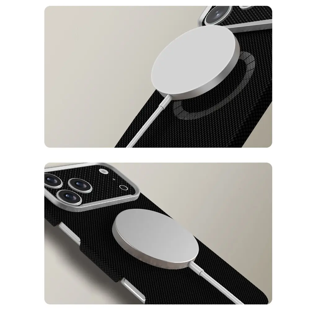 iPhone 18 Pro Max MagSafe Uyumlu Sert PC Kılıf - Zore Paris Zerre