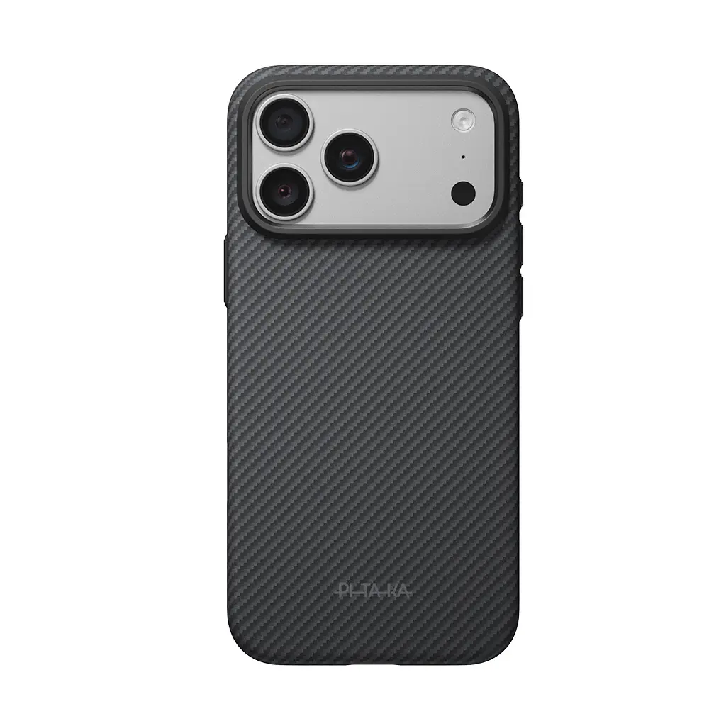 iPhone 18 Pro Max MagSafe Uyumlu Aramid Fiber Kılıf - Pitaka Military-Grade Classic
