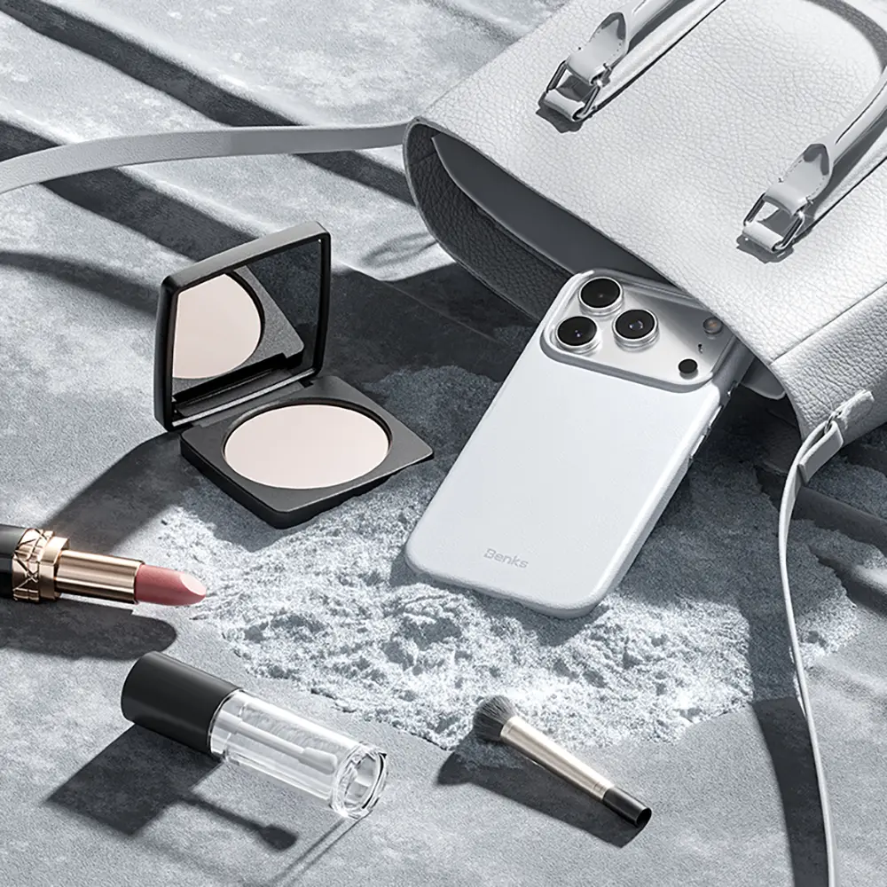 iPhone 18 Pro Max MagSafe Uyumlu PU Deri Kılıf - Benks VitaPro