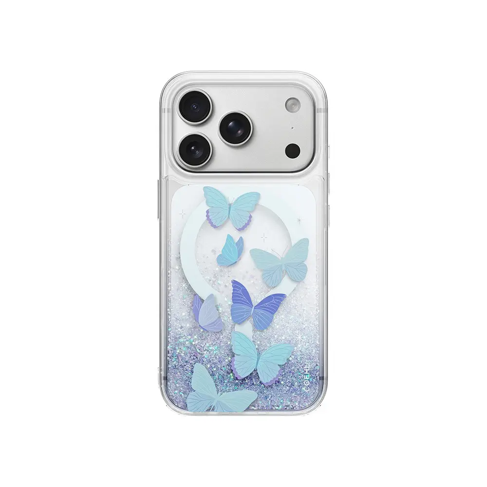 iPhone 18 Pro Max MagSafe Uyumlu Şeffaf Kılıf - Coehl Waterfall Aria