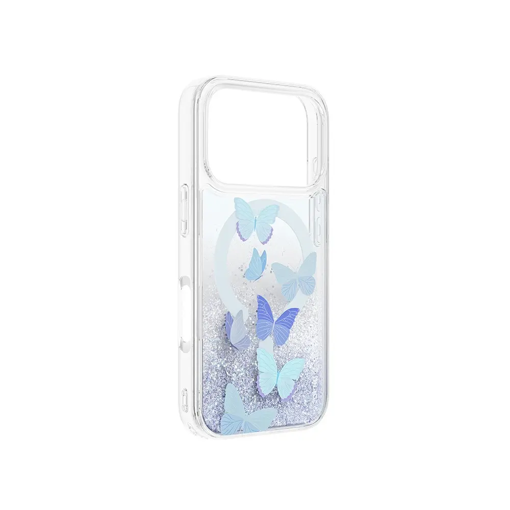 iPhone 18 Pro Max MagSafe Uyumlu Şeffaf Kılıf - Coehl Waterfall Aria