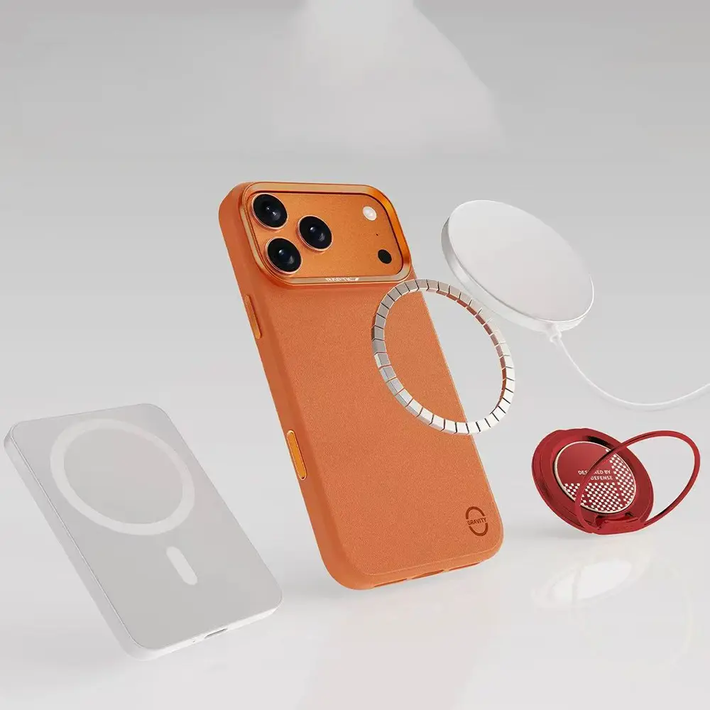 iPhone 18 Pro Max MagSafe Uyumlu Polimerik Deri Kılıf - Raptic Urban Nano